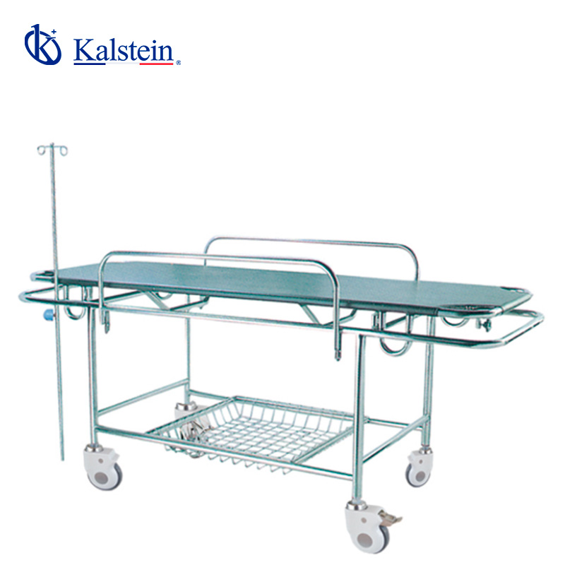 Emergency 304 Stainless-steel Stretcher YR06285: Essential for Critical Patient Transport