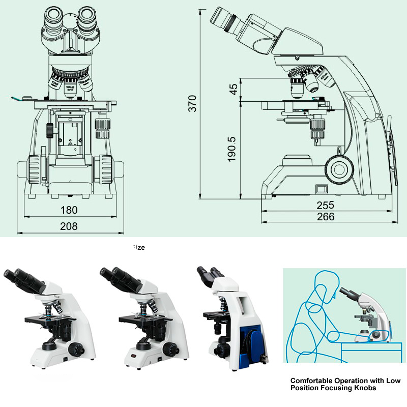 Laboratory Microscope YR0239 - YR0240 – 1