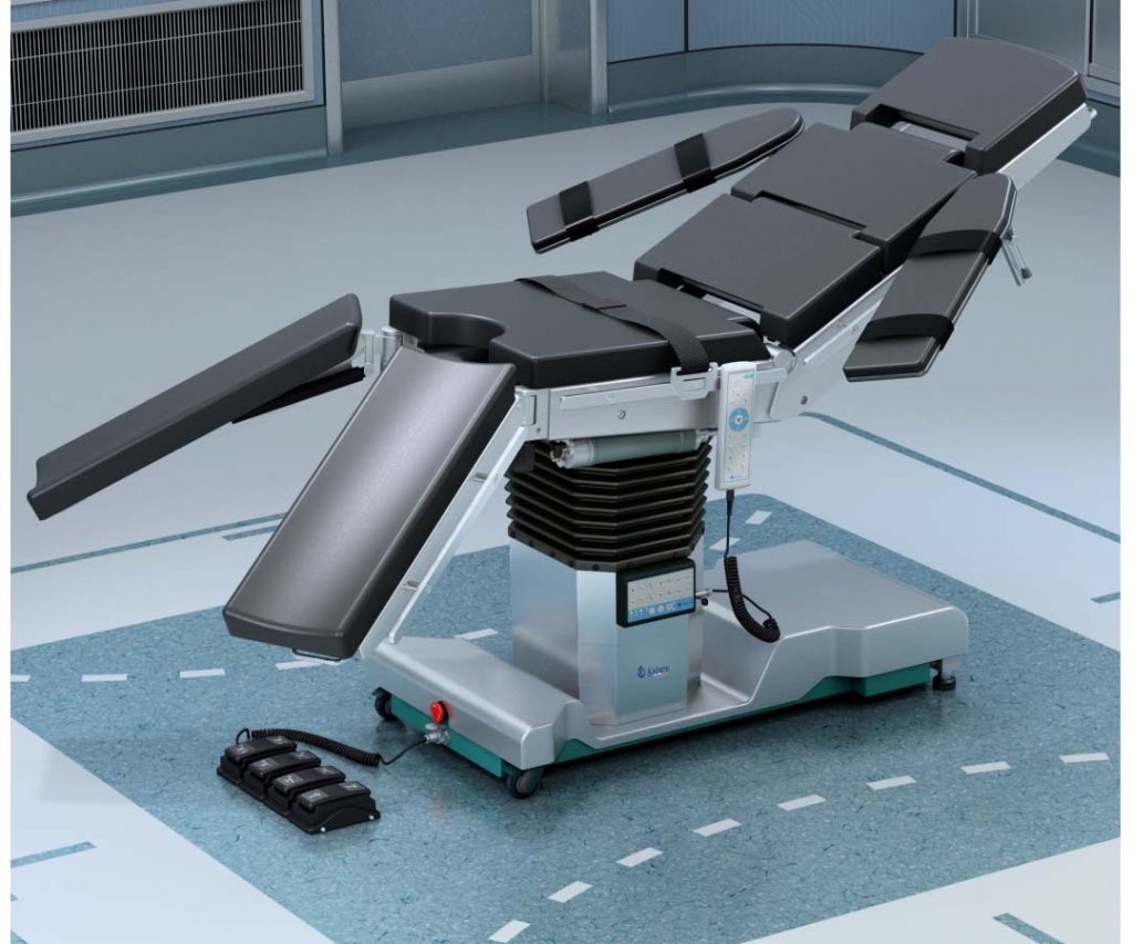 How are the operating tables used?