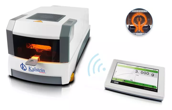 What are the types of moisture analyzers that exist?