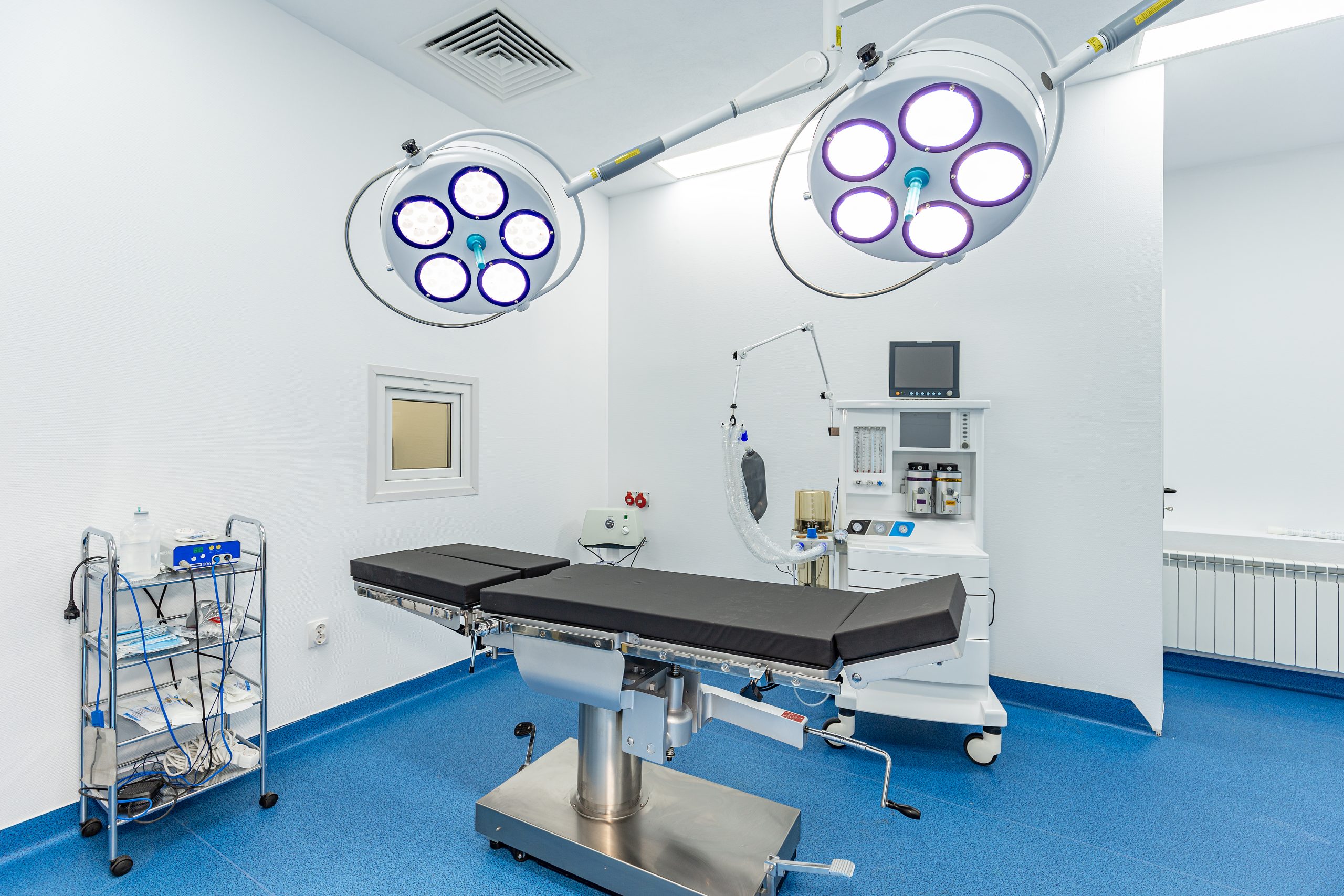 Parts of an operating table