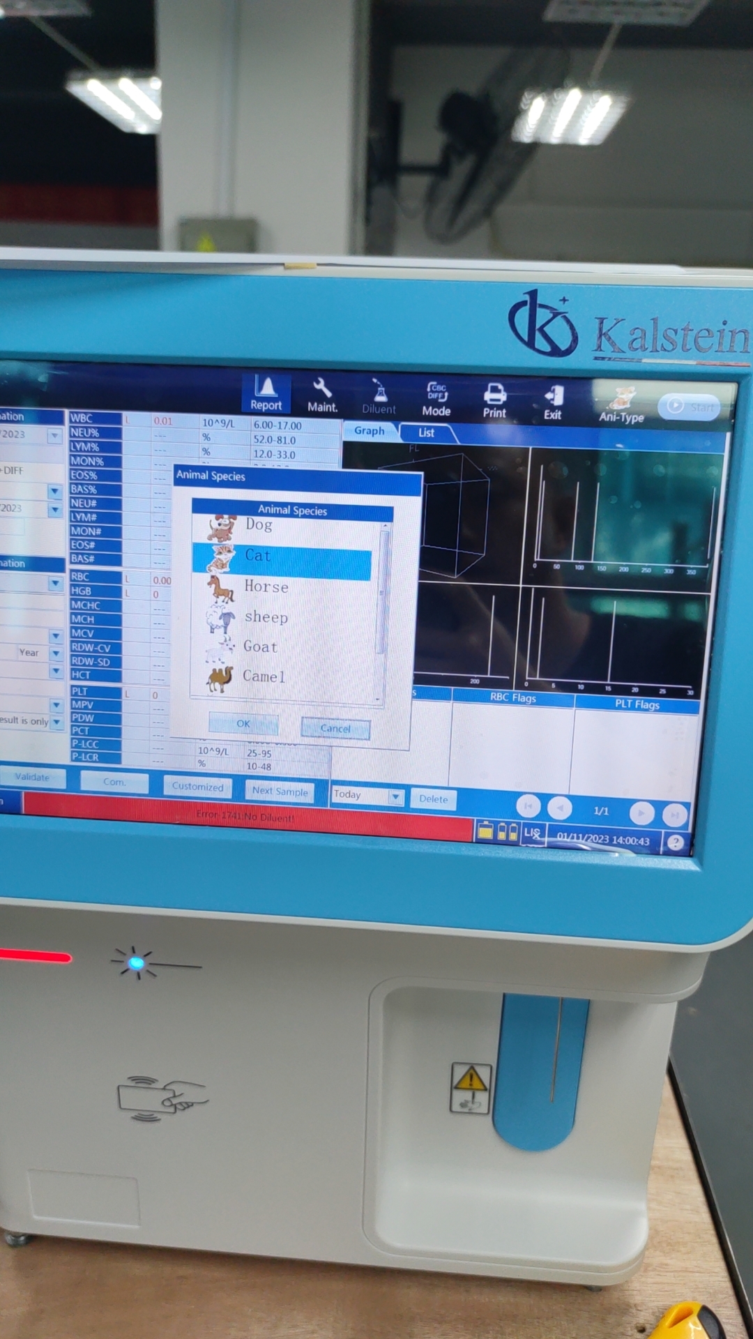 Hematology Analyzer For Veterinary YR05122-V – 1